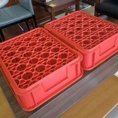 昭和レトロ サッポロビール リボンシトロン リボンナポリン 蓋付き 専用グラスケース 2箱セット ケースのみ オブジェ 札幌市 新道東店の画像