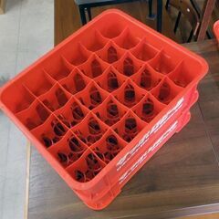 昭和レトロ サッポロビール リボンシトロン リボンナポリン 蓋付き 専用グラスケース 2箱セット ケースのみ オブジェ 札幌市 新道東店の画像