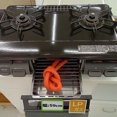 リユースのサカイ栃木店★ジモティ割あり★ Rinnai LPガステーブル KSR670BKL  20年製 動作確認／クリーニング済み TC11064の画像