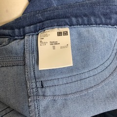 UNIQLO  デニムＸＬ＆白半袖シャツ　の画像