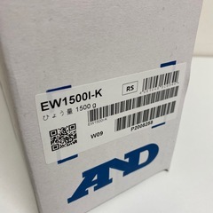A&D 検定付きはかり コンパクト電子天びん EW-i-Kシリーズ 未使用の画像