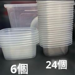 47ピース　プラスチック製食品容器セット の画像