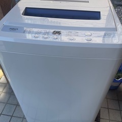 アクア全自動洗濯機　AQW-S60Aの画像