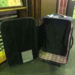ジャングル×2和泉大型良品館【R-28】キャリーバッグ ブラックの画像