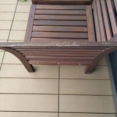 ガーデンチェア　2脚セット　IKEAの画像