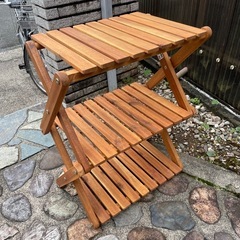 決まりました🙃木製3段ラックの画像