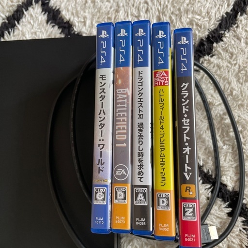 引き取りの方決まりました。プレステ4