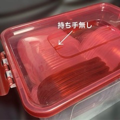 47ピース　プラスチック製食品容器セット の画像