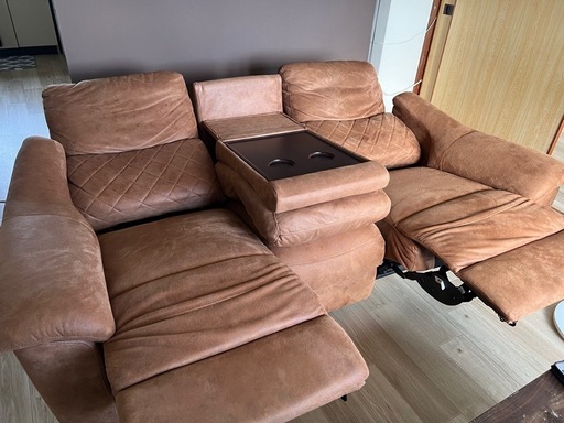 電動リクライニング
ソファ