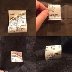 バーバリー ブラックレーベル トレンチコートの画像