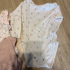 女の子用　秋冬肌着6枚セットの画像