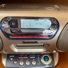 パナソニック　CD MDプレーヤーの画像