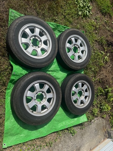 タイヤ付きアルミホイール　ジムニー