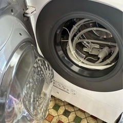 シャープ 洗濯機  ドラム式洗濯機  11kg エラーありの画像