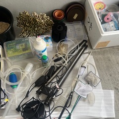 メダカグッズ、園芸用品、等等
の画像