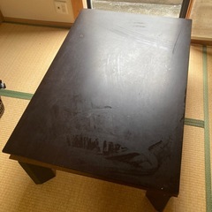 【ヒーターなし】ニトリ(NITORI)家具調コタツ 120cmの画像