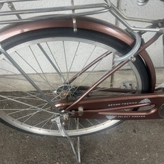 １０J121　ホームサイクル２６サイズ　オートライト付き　★自転車専門店の中古車です★　【消費税込み・防犯登録６００円込みの画像