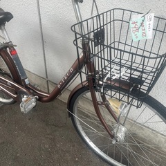 １０J121　ホームサイクル２６サイズ　オートライト付き　★自転車専門店の中古車です★　【消費税込み・防犯登録６００円込みの画像