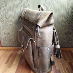 wifreo 本革リュックサック（ライトブラウン）未使用品 の画像