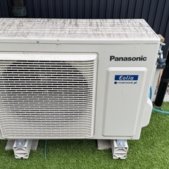 パナソニック　エアコン2台セット　室外機付の画像