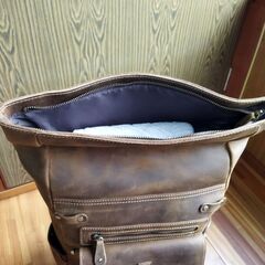 wifreo 本革リュックサック（ライトブラウン）未使用品 の画像