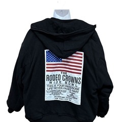 【RODEO CROWNS】リバーシブルブルゾン フーディ付き アメカジ オーバーサイズの画像