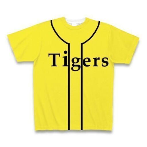 阪神タイガース佐藤選手のユニフォームに似せたTシャツ