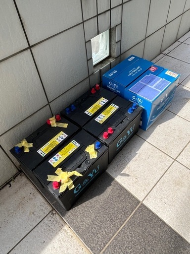 お渡しする方が決まりました★さいたま新都心駅付近★6個セット 密閉型鉛バッテリー G&yu SMF27MS-730