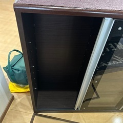 キッチンカウンター棚の画像