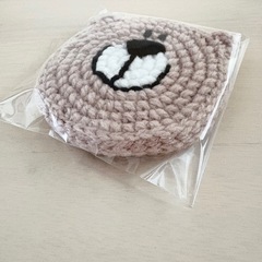未使用 くまさん アクリルたわしの画像