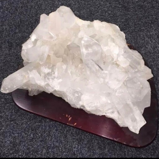 水晶原石（台座付」）