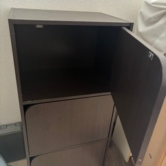 ニトリ　カラーボックス　蓋付きの画像