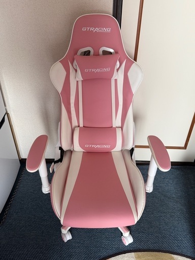 GTRACING ゲーミングチェア ピンク