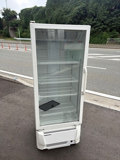 ■中古品 パナソニック箱型冷蔵ショーケース SMR-SU120LA 2021年 252L 100V 600ｘ592ｘ1587ｍｍ 動作問題なし 厨房■