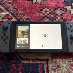 【動作確認済】Nintendo Switch グレー 本体の画像