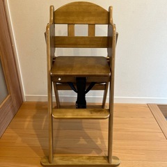 澤田木工所 子供用ハイチェアの画像