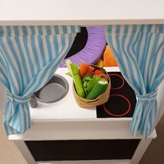 IKEA購入キッチンセットおままごとおまけ付きの画像