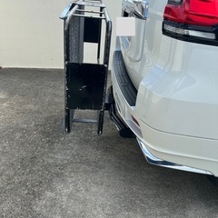 150系プラドヒッチメンバー&キャリアの画像