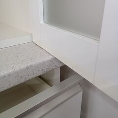 ★リユースのサカイ水戸店★  食器棚 ホワイト H205×D45×W60 クリーニング済み MT5761の画像