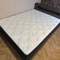 ダブルベット　マット&フレームセットの画像