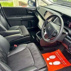 オデッセイ　アブソルート・EXホンダセンシング　純正ナビ　フルエアロ　車高調　20インチ社外AWの画像