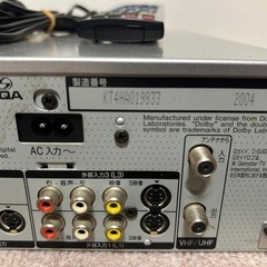 VHS DVDレコーダーの画像