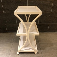 収納カート ビューティーカー トロリー 美容用トロリー フラットワゴン　3段の画像