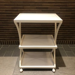 収納カート ビューティーカー トロリー 美容用トロリー フラットワゴン　3段の画像