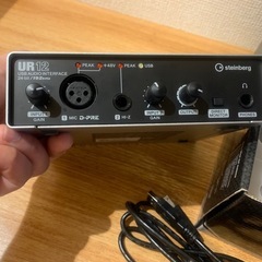 Steinberg UR12 オーディオインターフェース🎼🎹の画像
