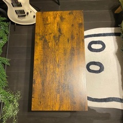 ウッド調ローテーブルの画像