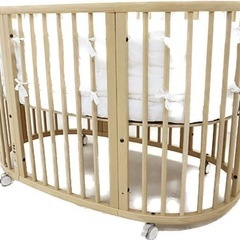 【中古】STOKKE スリーピーベッド ⭐︎付属品多数⭐︎の画像