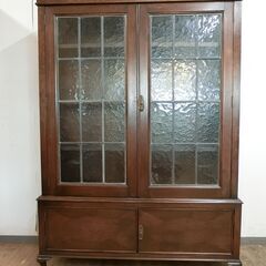 アンティーク家具　飾り棚　キャビネットの画像