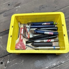 さまざまなタガネセットの画像