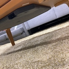 無印良品　フラットヒーターこたつテーブル　2014年製　天板フチ補修、他キズありの画像